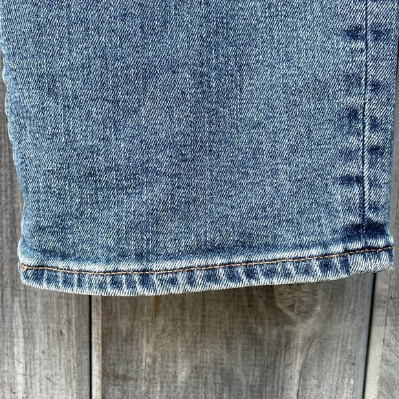 Madewell Selvedge The Mid-Rise Perfect Vintage Jean Women 31 Straight Leg NWOT - Picture 9 of 16